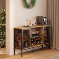 Wine Bar Cabinet with Wine Racks X61822