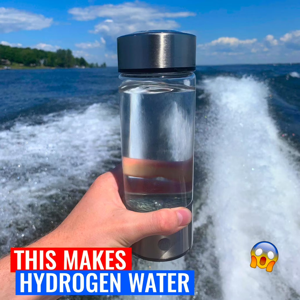 Hydrogen Water Ionizer Bottle (Silver) J9438