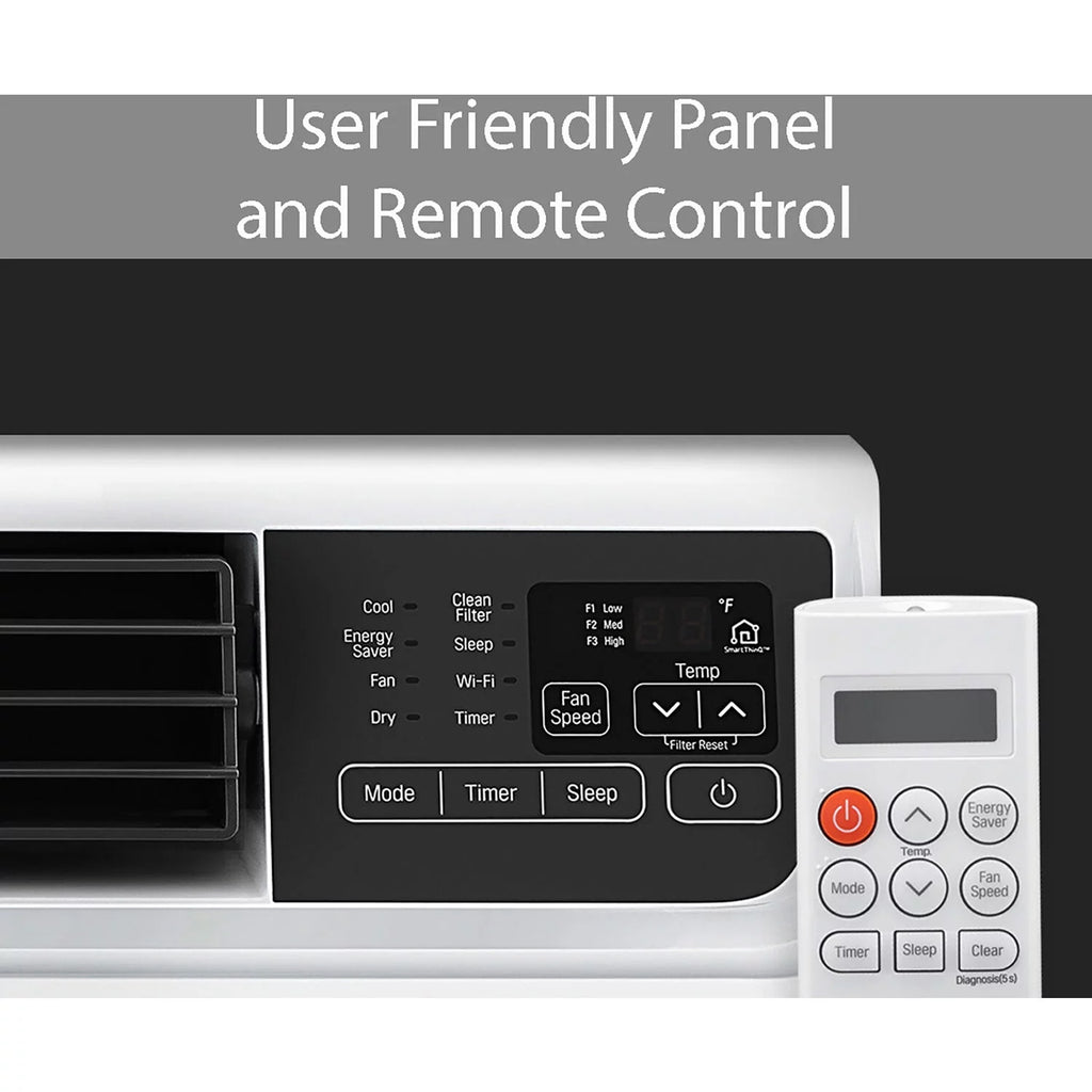 115V 14,000 BTU Smart Window Air Conditioner Y855