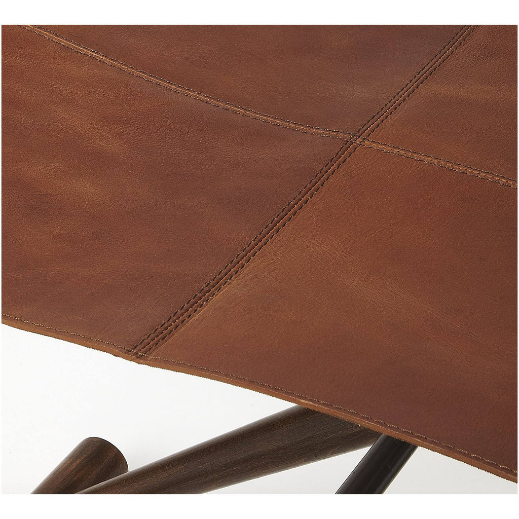 Leather Folding Stool M283178