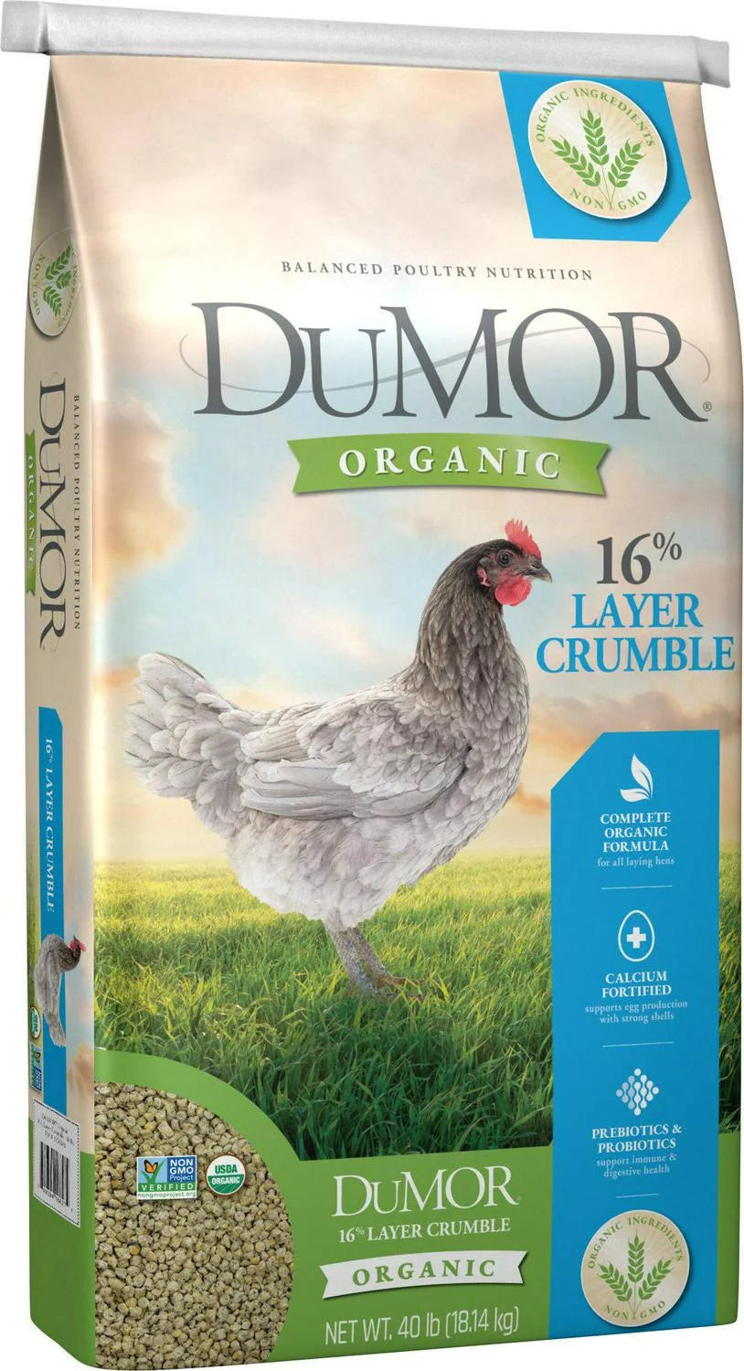 Organic 16% Egg Layer Crumbles 40 lb W33470