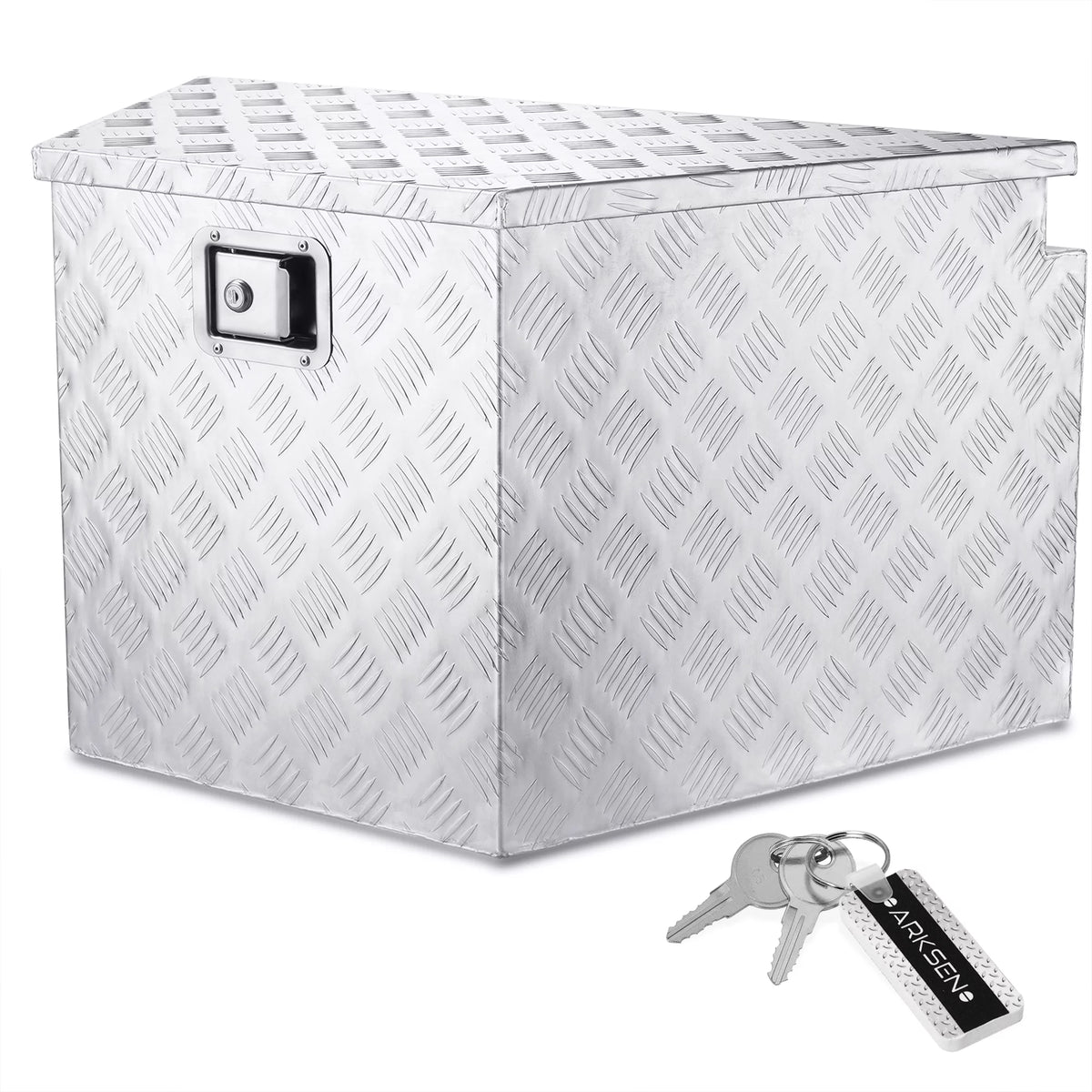 Aluminum Tongue Storage Tool Box D9623