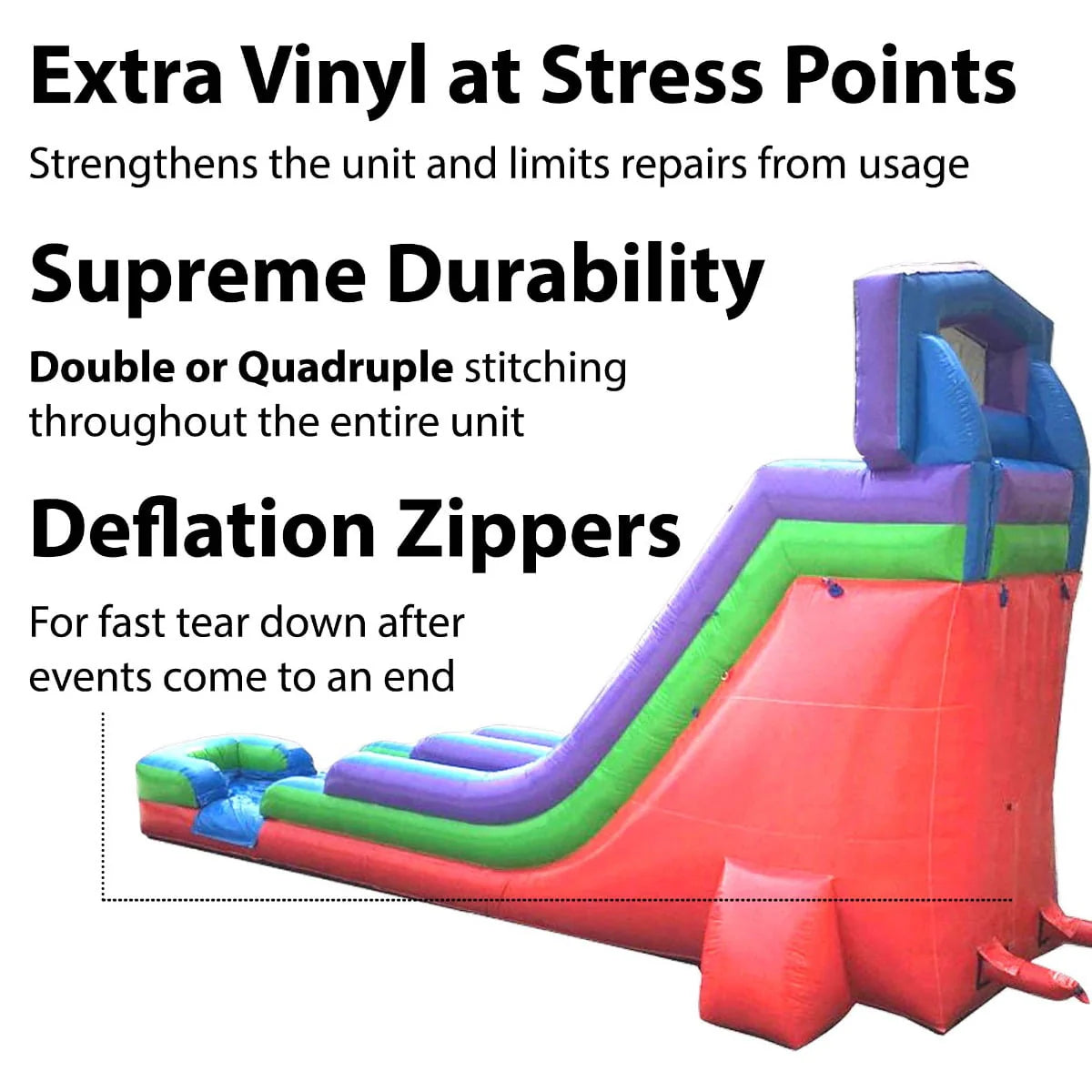Inflatable Water Slide with Blower A68162