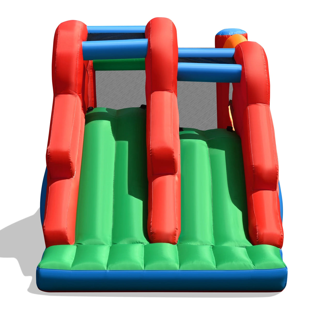 Inflatable Double Slide Bounce House with Blower G82393