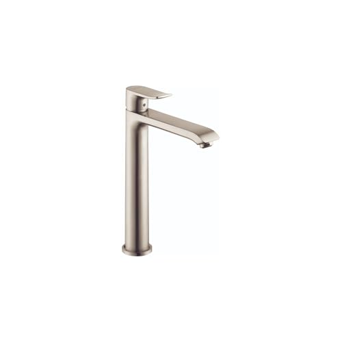 Brushed Nickel 1-Hole Bathroom Sink Faucet X606458