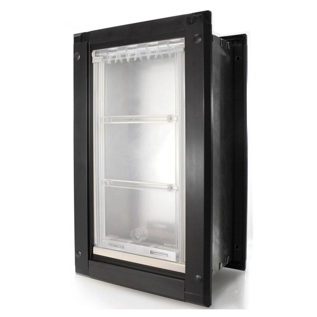 Black Wall Mount Pet Door L425220