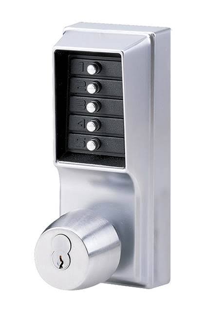 Mechanical Keyless Pushbutton Door Lock with Knob I260815