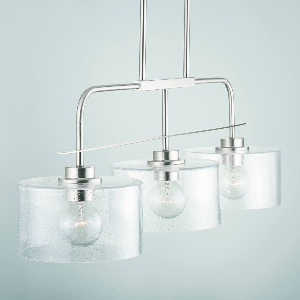 3 Light Island, Brushed Nickel G81591