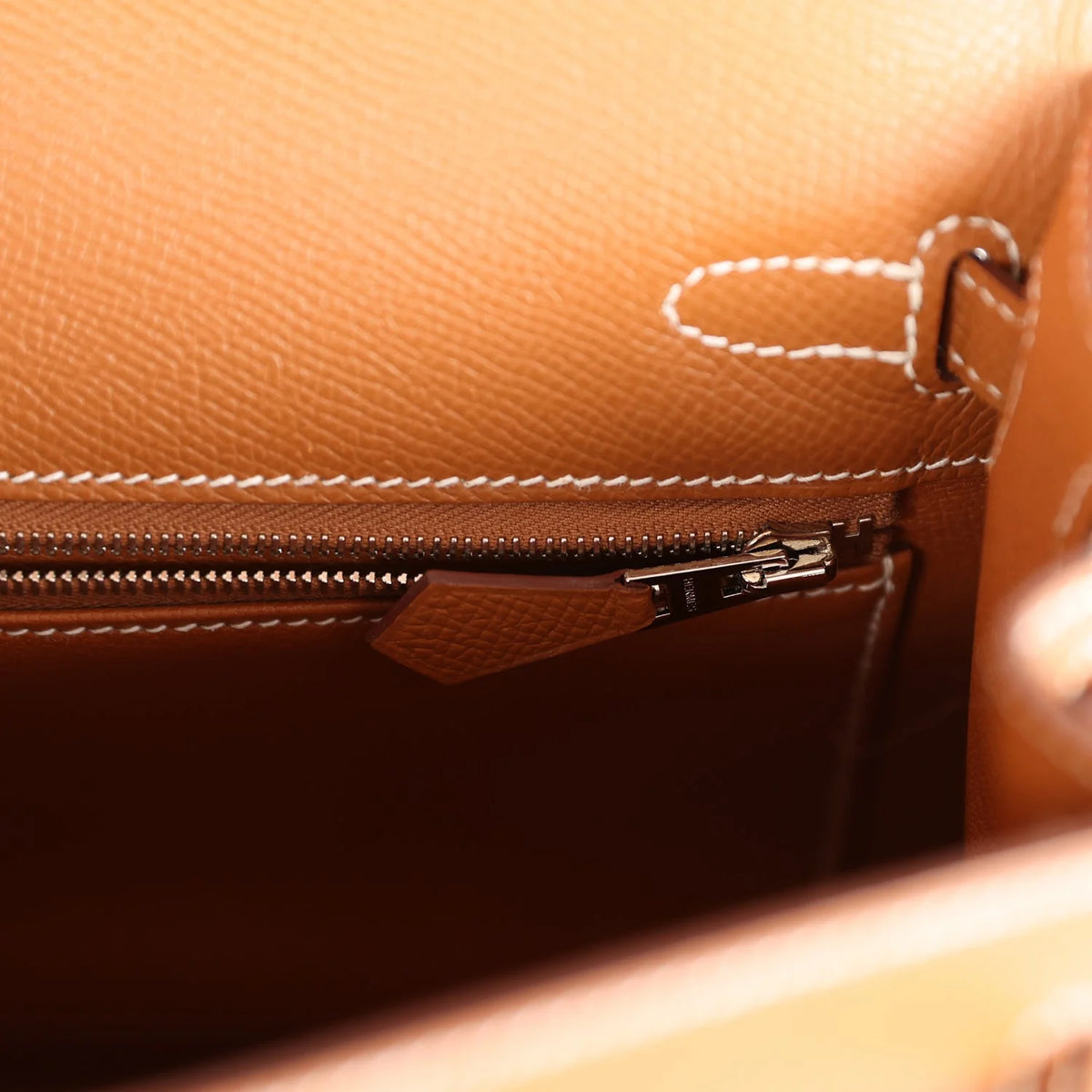 Gold Epsom Leather Bag F7377