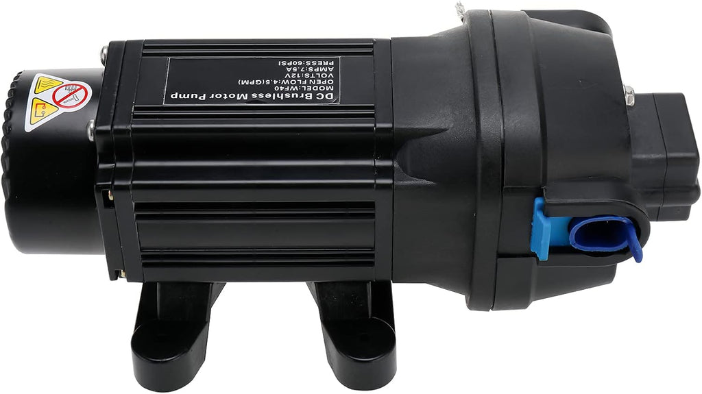 Water Diaphragm Self Priming Pump 40PSI 4.5GPM 12V Automatic M200