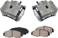 Premium Loaded OE Caliper Assembly Set with Ceramic Brake Pads N58874