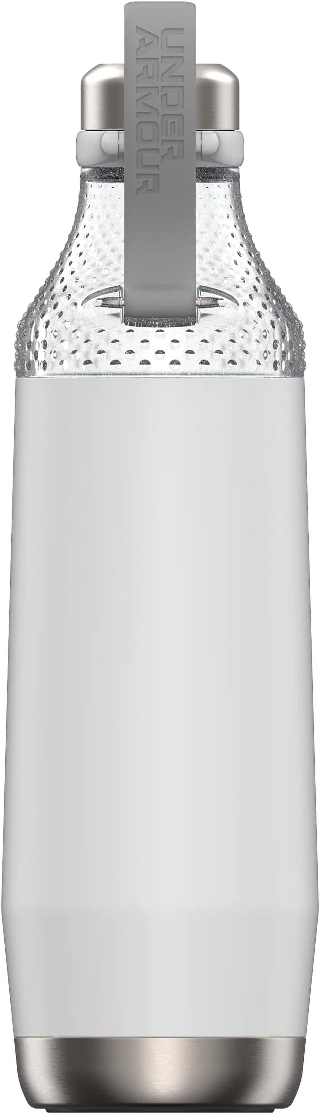 22oz Satin White Water Bottle B283505