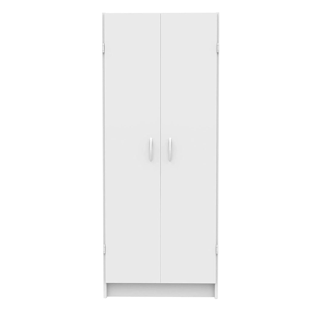Adjustable 4 Shelf Pantry Cabinet, White S583793