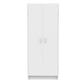 Adjustable 4 Shelf Pantry Cabinet, White S583793