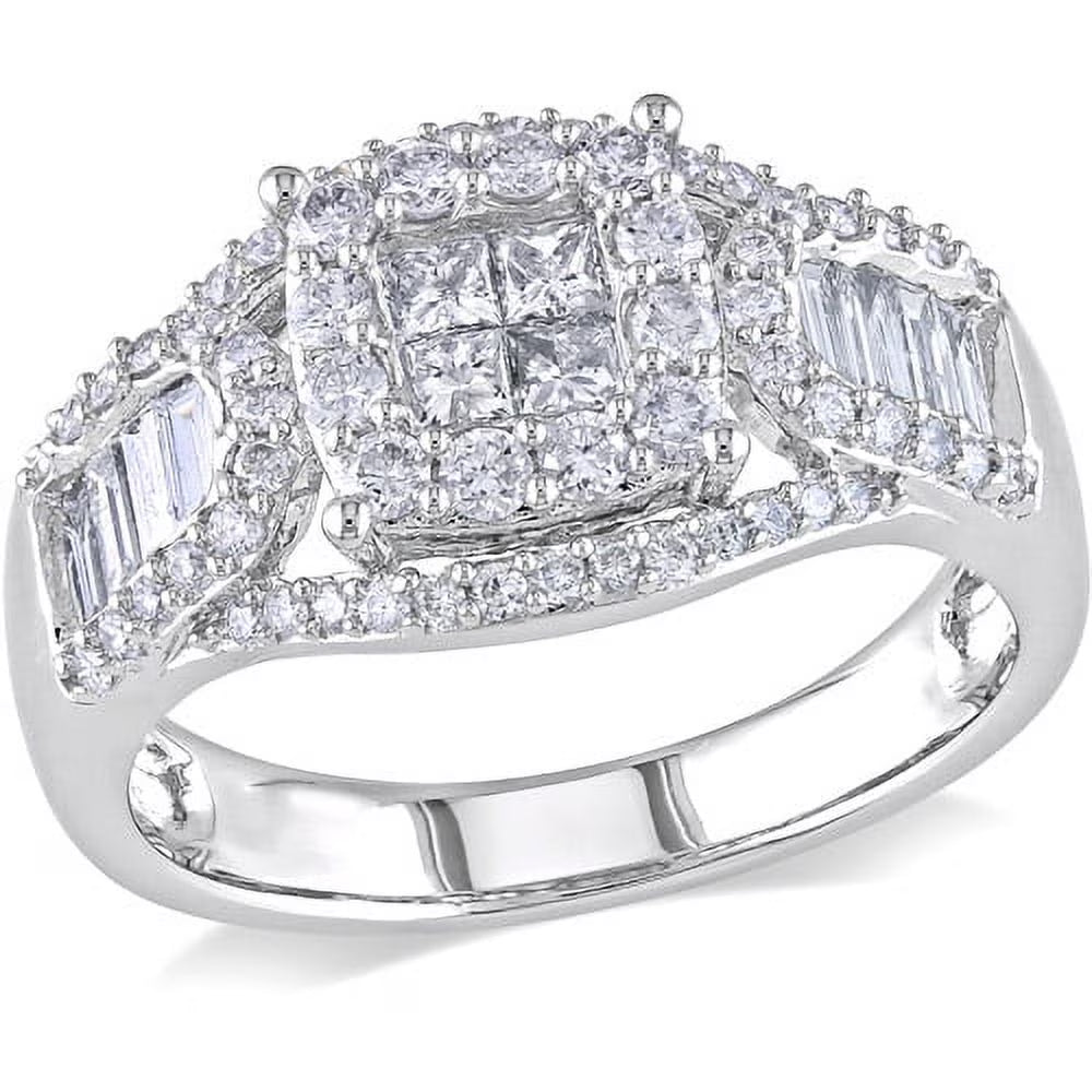 14kt White Gold Diamond Engagement Ring X77585