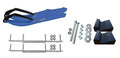 Blue Snowmobile Skis with 7.5" Shaper Bars Complete Kit V323920