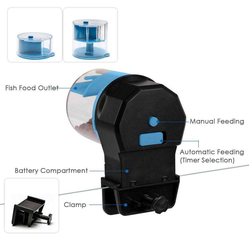 Automatic Fish Feeder F3037