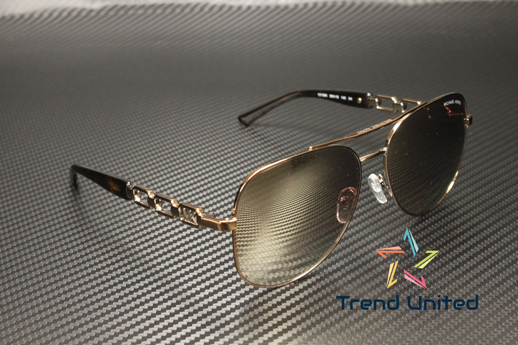 Caramel Silver Flash Pilot Sunglasses Y28828
