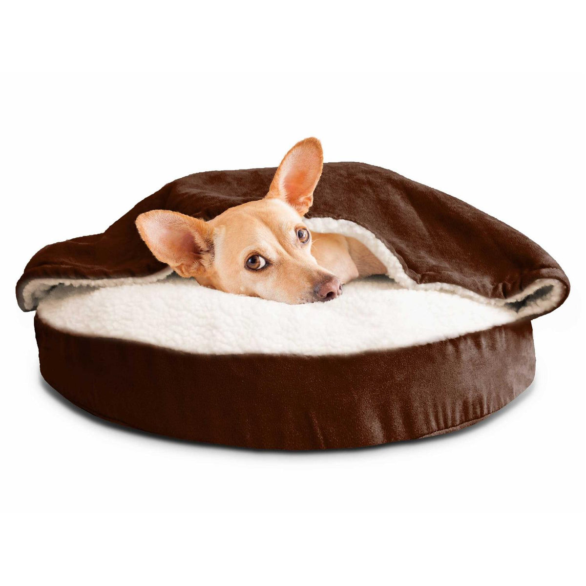 Faux Sheepskin Orthopedic Pet Dog Bed A5494