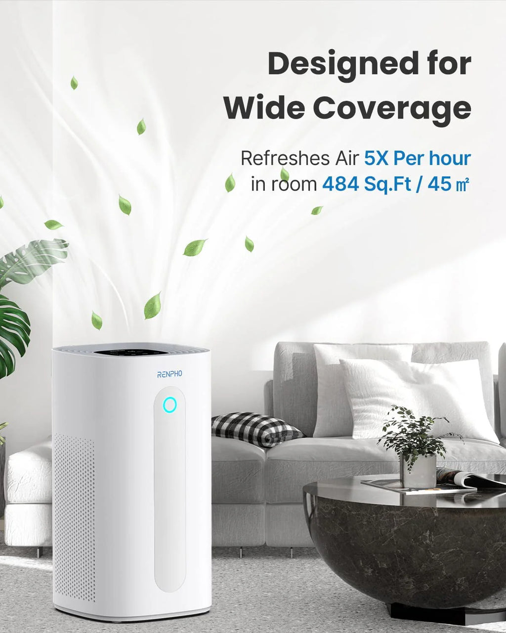 True HEPA Air Purifier White S343308