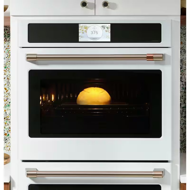 30 in. Double Electric Wall Oven with Convection Self-Cleaning Matte Black M7486