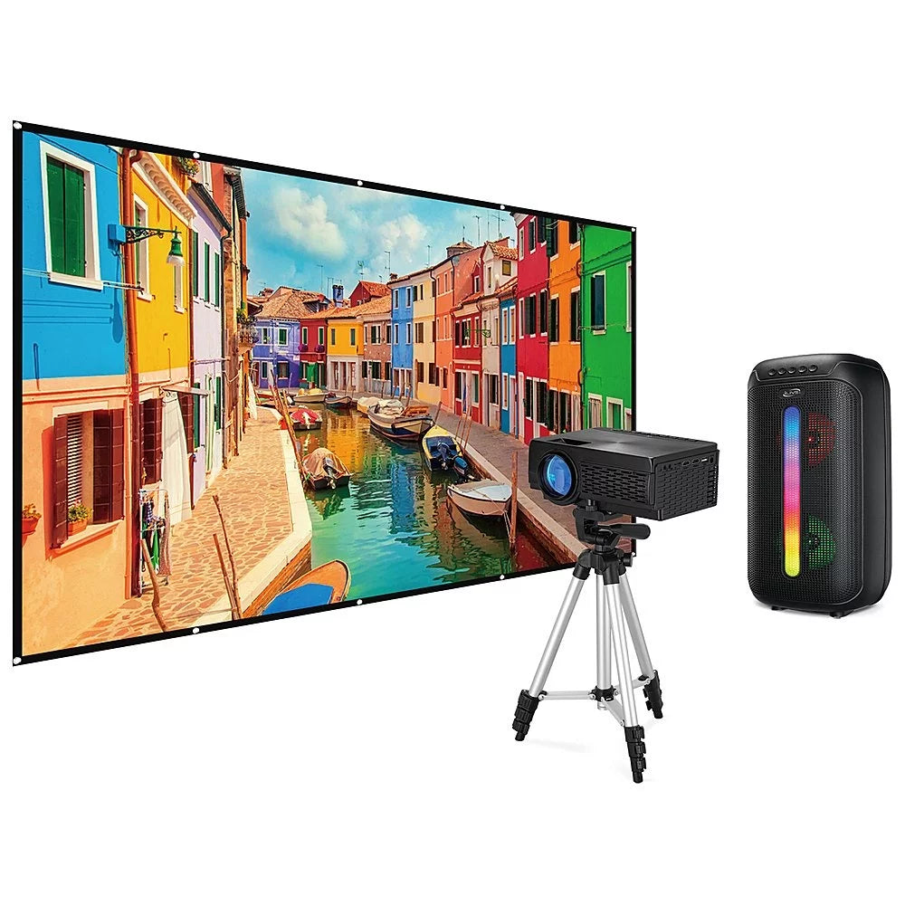 Black Pop-up Movie Theater Kit I403067