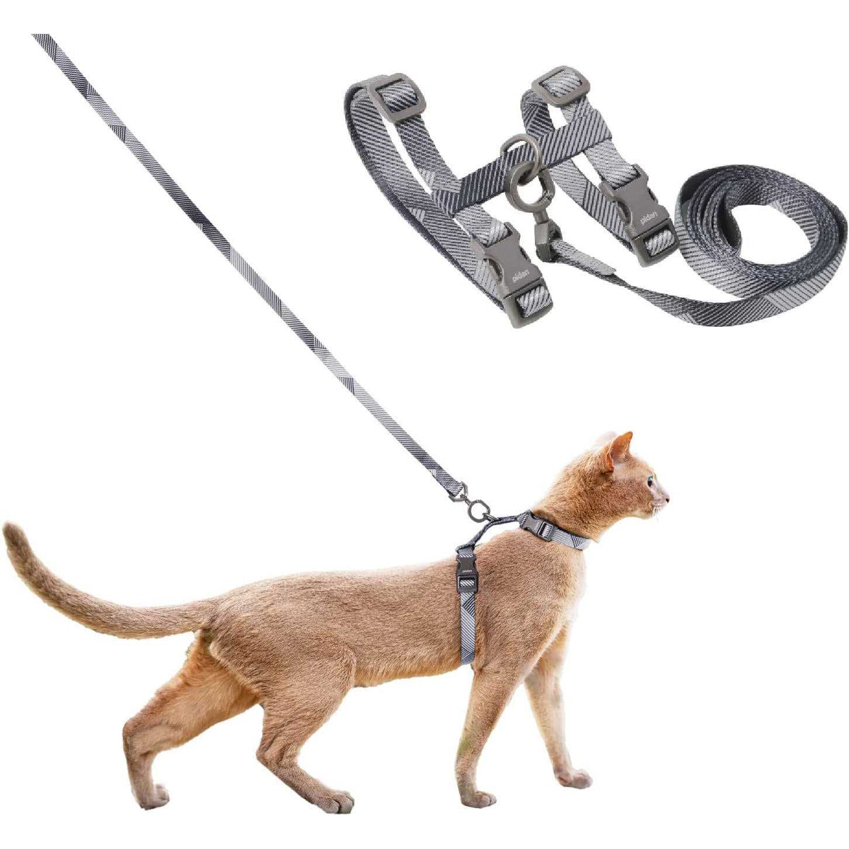 Cat Harness and Leash Set Escape Proof Adjustable L139311