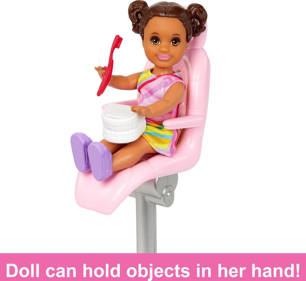 Doll Playset with 2 Dolls, Exam Chair & Dental Tools H87168