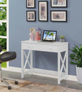 White 1 Drawer 36-inch Desk P63706