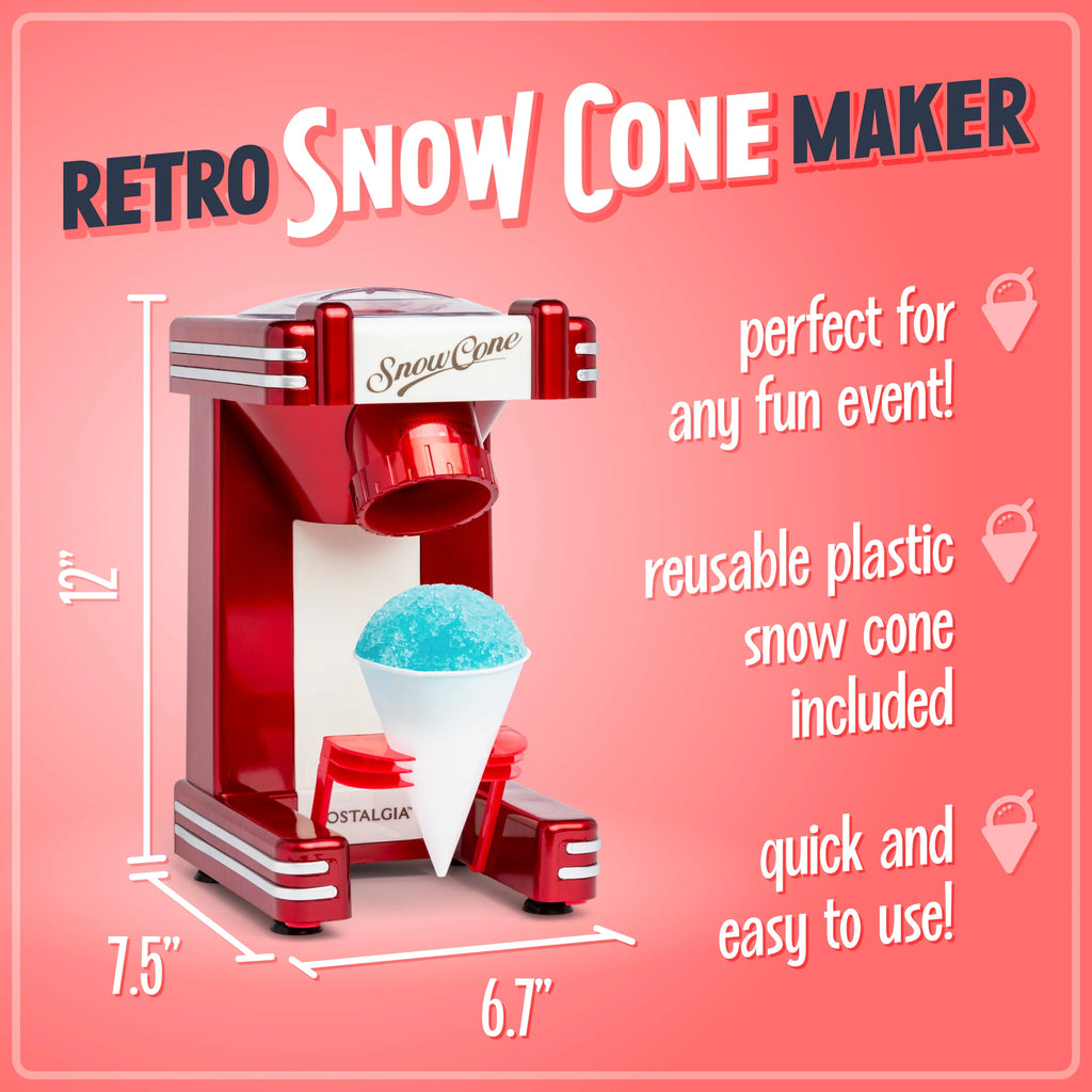Single Countertop Snow Cone Maker S570380