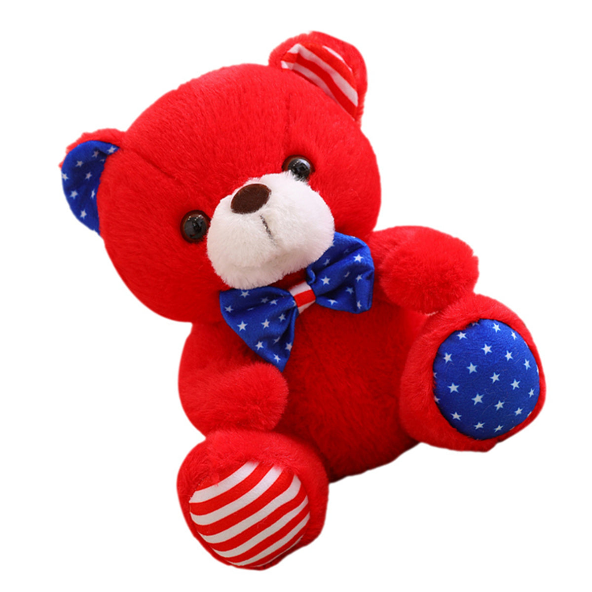Patriotic Teddy Bear Plush Doll Stuffed Animal I4180