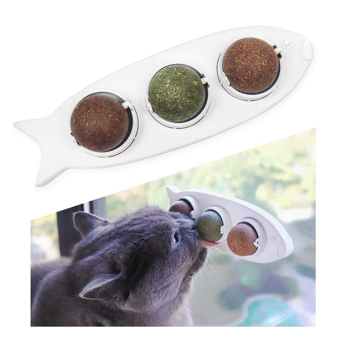Catnip Wall Balls Toys for Cats P909