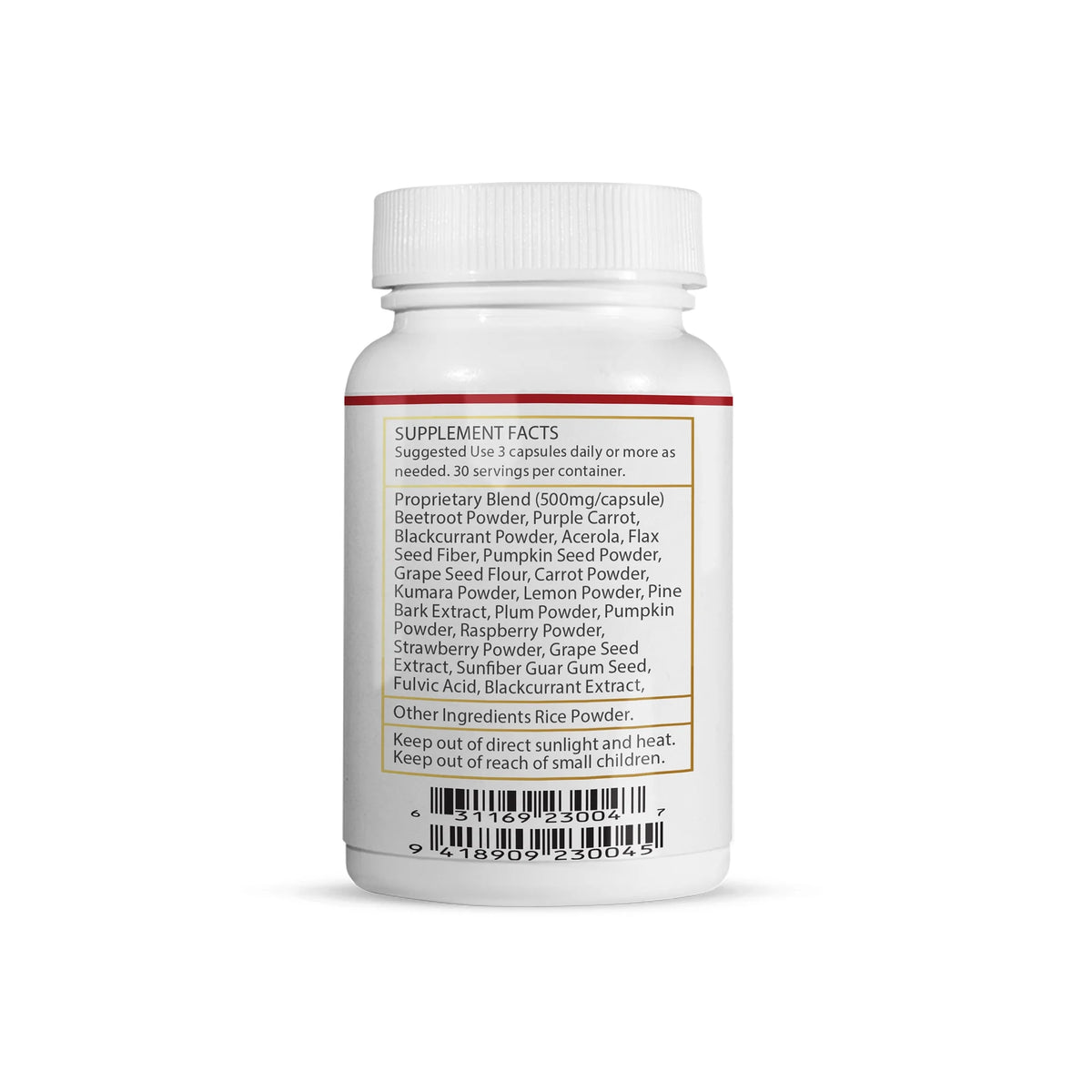 360 Pills Antioxidant Superfood Capsules I338