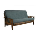 Full Size Futon Frame with Linen Mattress I6038
