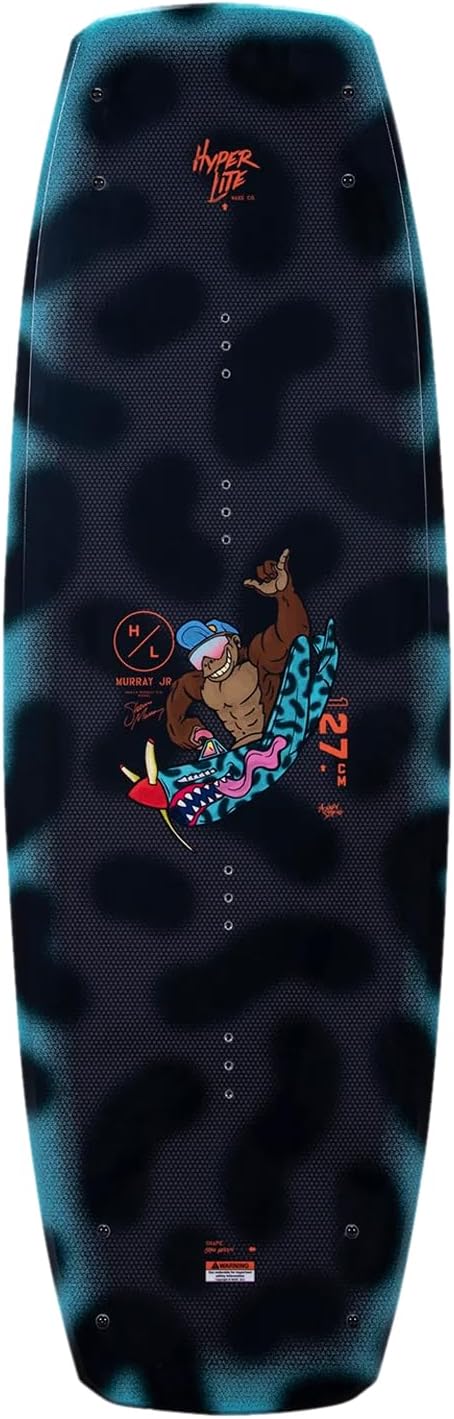 Kids Wakeboard 127cm Black/Aqua T633936