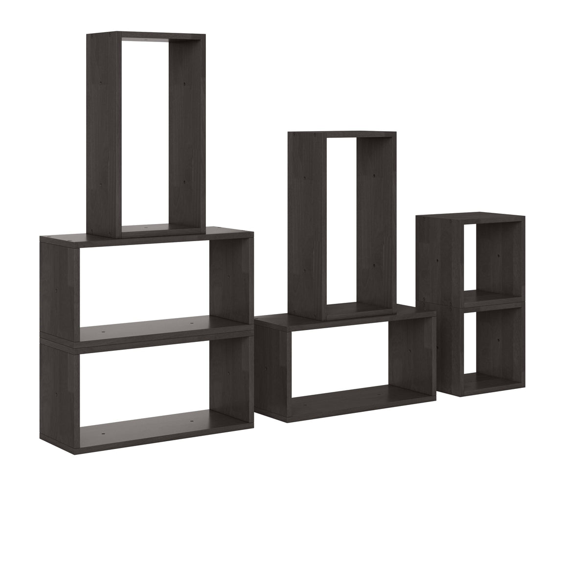 7 Block Wood Shelving Set N8869