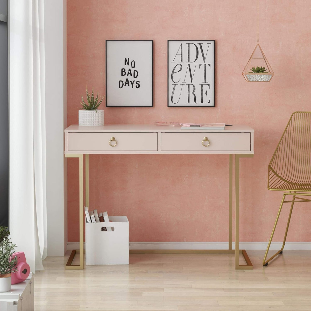 Emerald Green Writing Desk I98216