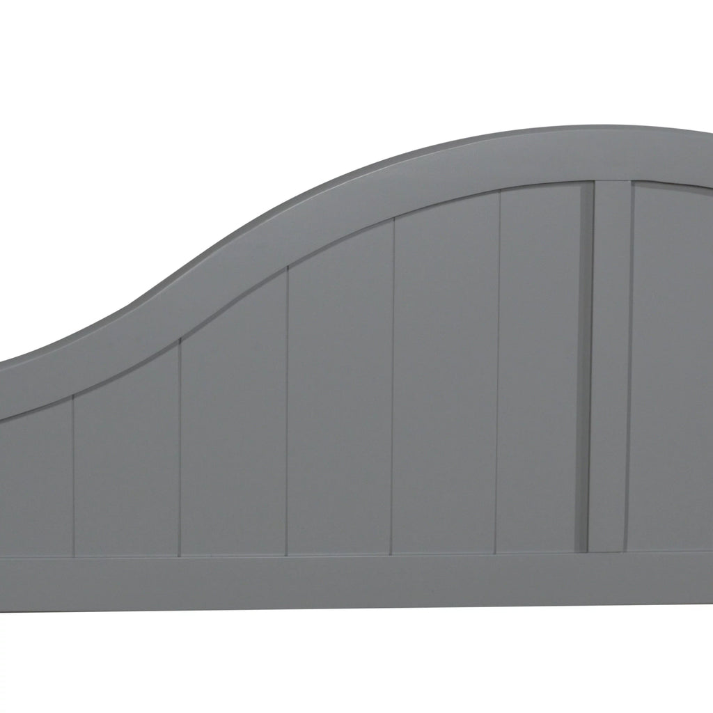 Gray Wood Daybed with Trundle U421