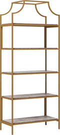 Deco Stone Finish Bookcase K77813