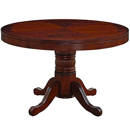 Antique White 48" Game Table B982