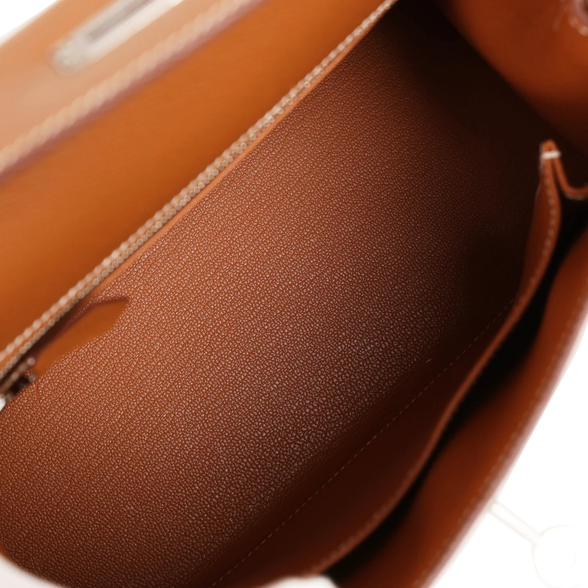 Gold Epsom Leather Bag F7377