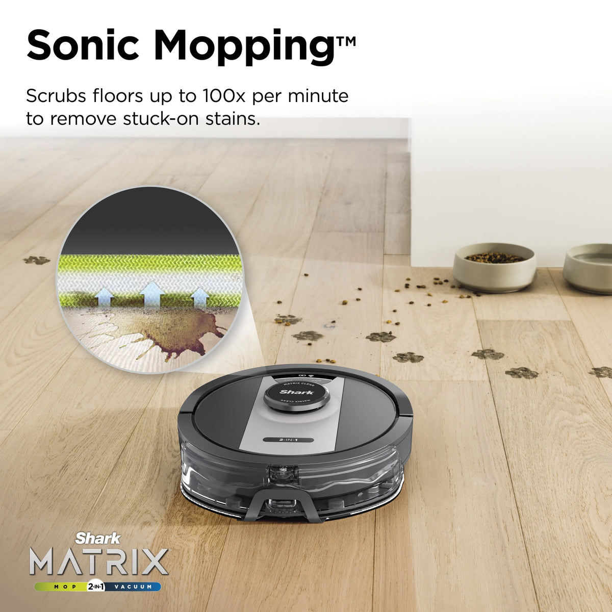 2-in-1 Robot Vacuum & Mop P393
