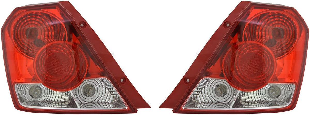 Pair of Tail Lights for Chevrolet Aveo Hatchback 2004-2007 E19547