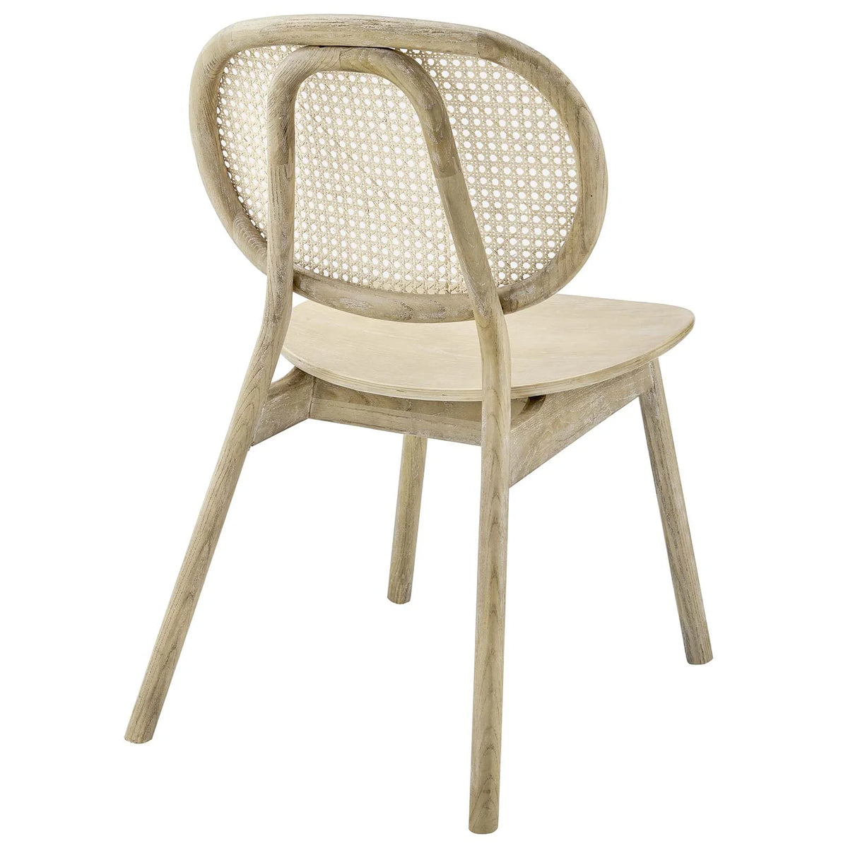 Wood Dining Side Chair Set of 2 in Gray K6356