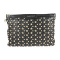 Black Leather Clutch E277293