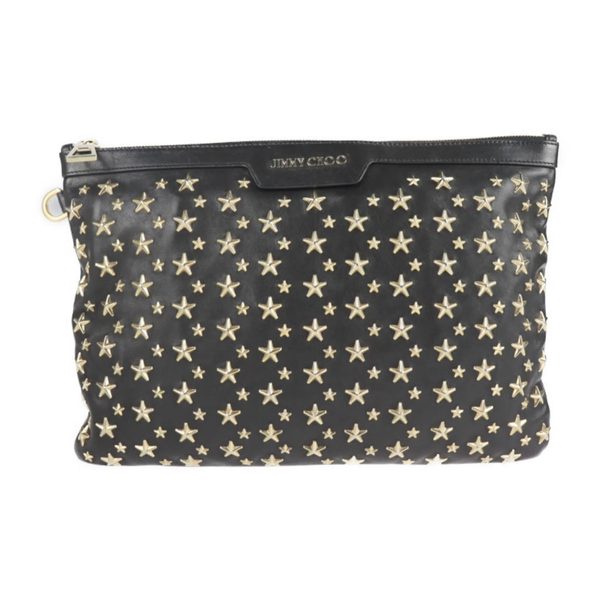 Black Leather Clutch E277293