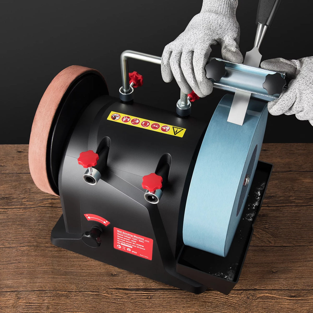 10 Inch Low Speed Wet Grinding Machine H5985