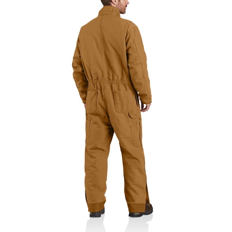 Brown Insulated Duck Coverall A6412