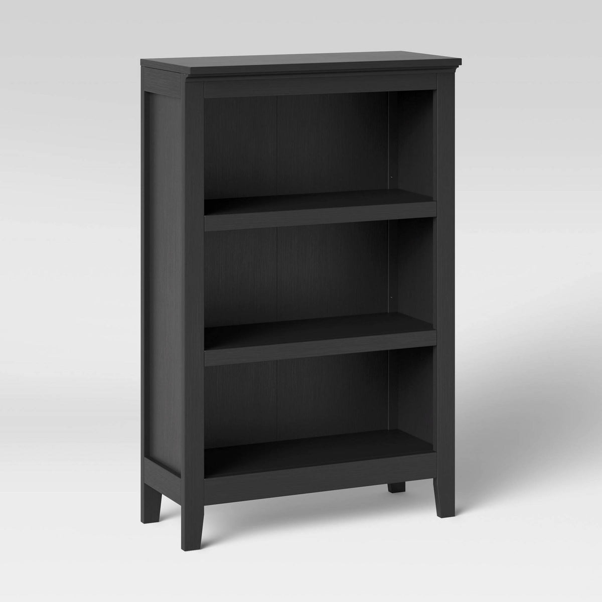3 Shelf Bookcase, Ebony Z4277