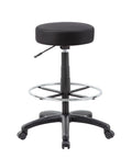 Black Adjustable Drafting Stool F406117